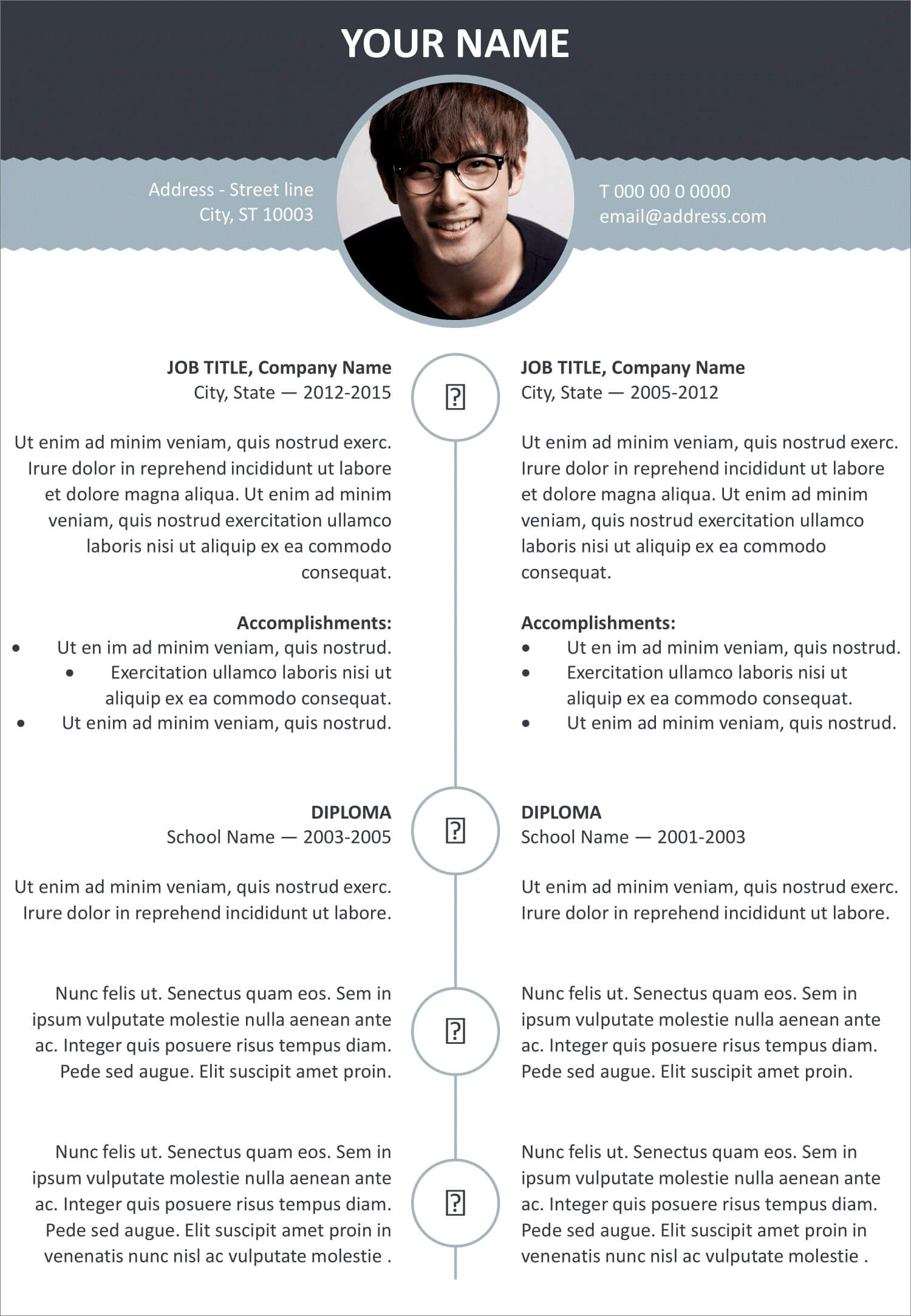 modeles cv powerpoint