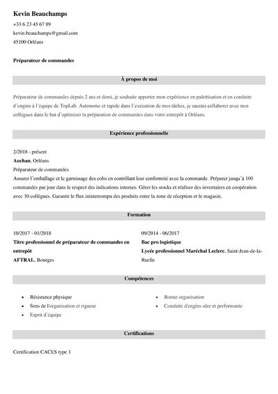 modeles cv powerpoint
