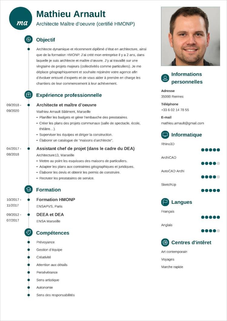 photo cv